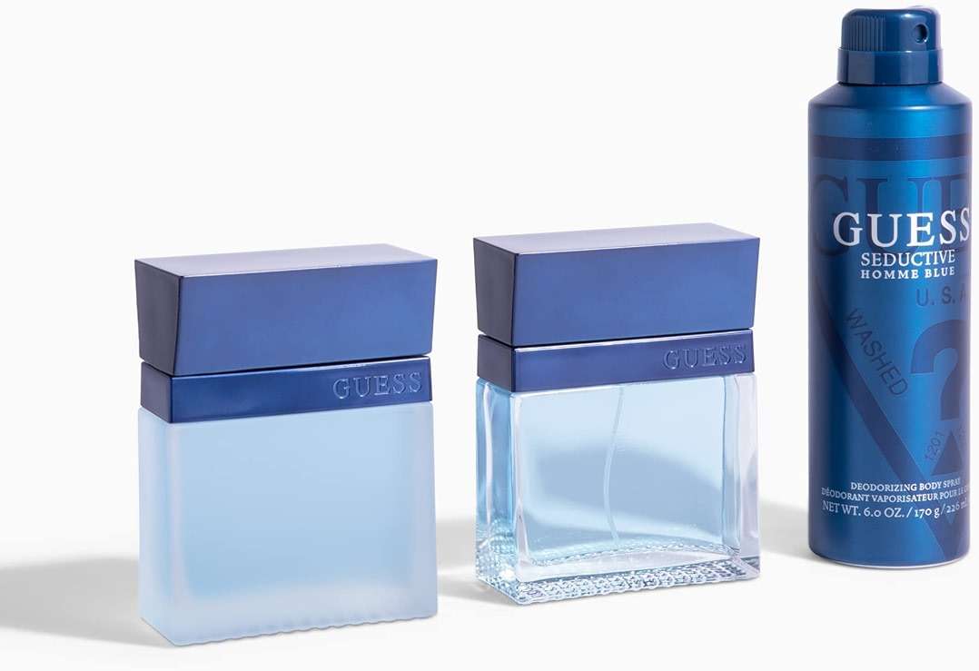 GUESS Fragrance Seductive Homme Blue Eau De Toilette Spray for Men, 3.4 fl oz - Image 5