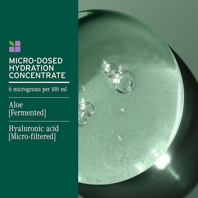 Biolage Hydra Source Shampoo - Softens, Moisturizes & Adds Shine, For Dry Hair, Infused with Micro-Filtered Aloe Vera & Fermented Hyaluronic Acid, Vegan & Paraben-Free - Image 11