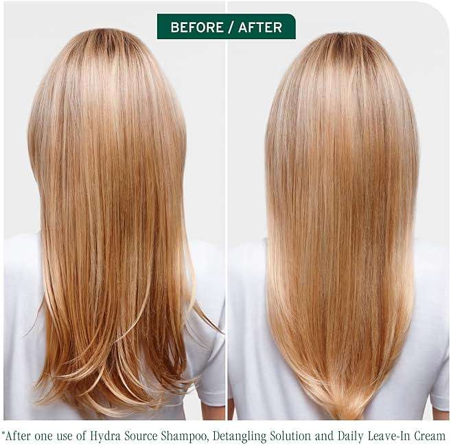 Biolage Hydra Source Shampoo - Softens, Moisturizes & Adds Shine, For Dry Hair, Infused with Micro-Filtered Aloe Vera & Fermented Hyaluronic Acid, Vegan & Paraben-Free - Image 4