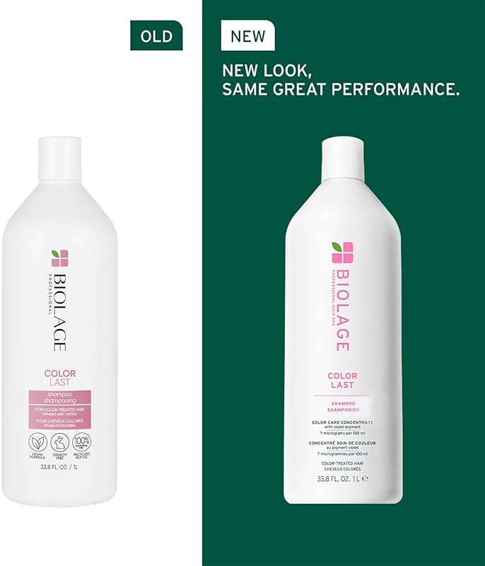 Biolage Color Last Shampoo - For Color-Treated Hair, Nourishes, Strengthens, Hydrates and Adds Shine, Soybean Oil & Stearic Acid, Paraben & Mineral Oil-Free, Vegan - Image 3