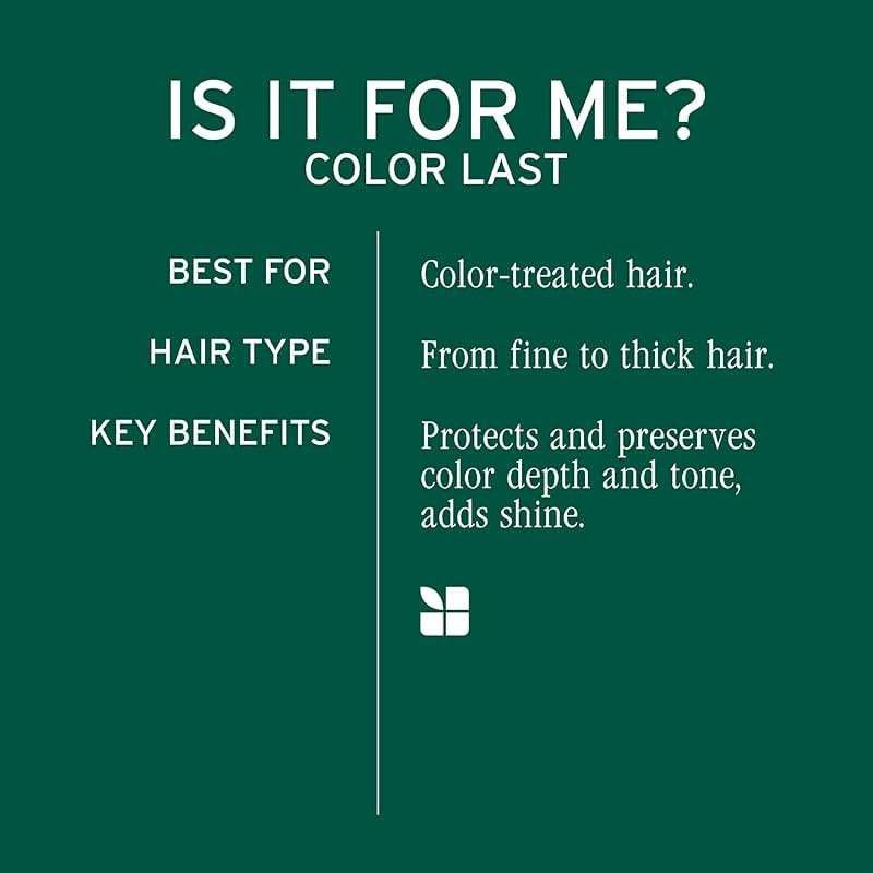 Biolage Color Last Shampoo - For Color-Treated Hair, Nourishes, Strengthens, Hydrates and Adds Shine, Soybean Oil & Stearic Acid, Paraben & Mineral Oil-Free, Vegan - Image 7