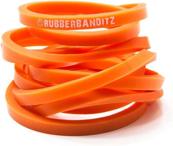 Rubberbanditz Extra Thick Booty Bands - for Glutes and Legs Workouts - Includes eGuide for Women - Mini Loop Exercise Band Engages Hips, Thighs, Butt, and Abs - 5 Mini Resistance Band Sizes 5-100 lbs - Image 7