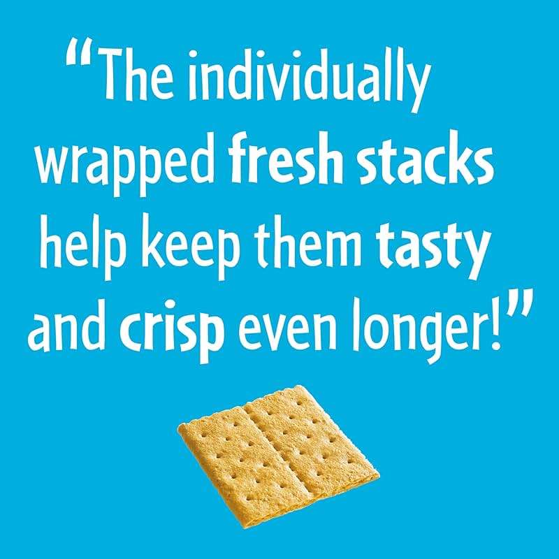 Honey Maid Fresh Stacks Graham Crackers, Bulk Travel Snacks, 6 Boxes (36 Multi Snack Packs) - Image 16