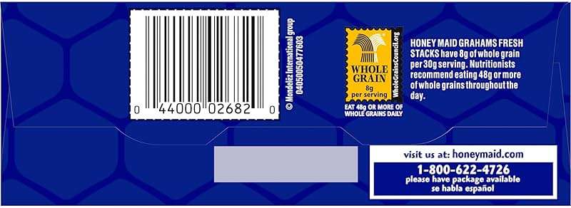 Honey Maid Fresh Stacks Graham Crackers, Bulk Travel Snacks, 6 Boxes (36 Multi Snack Packs) - Image 22