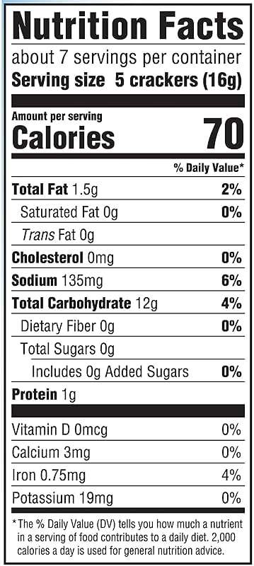 Premium Original Saltine Crackers, Lunch Snacks, Bulk Snacks, 12 - 4 oz Boxes - Image 2
