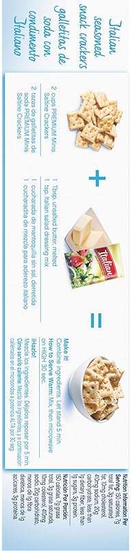 Premium Original Mini Saltine Crackers, Lunch Snacks, Bulk Snacks, 6 - 11 oz Boxes - Image 14