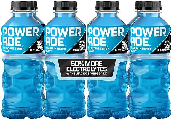 POWERADE Mountain Berry Blast, 20 fl oz, 8 Pack - Image 1