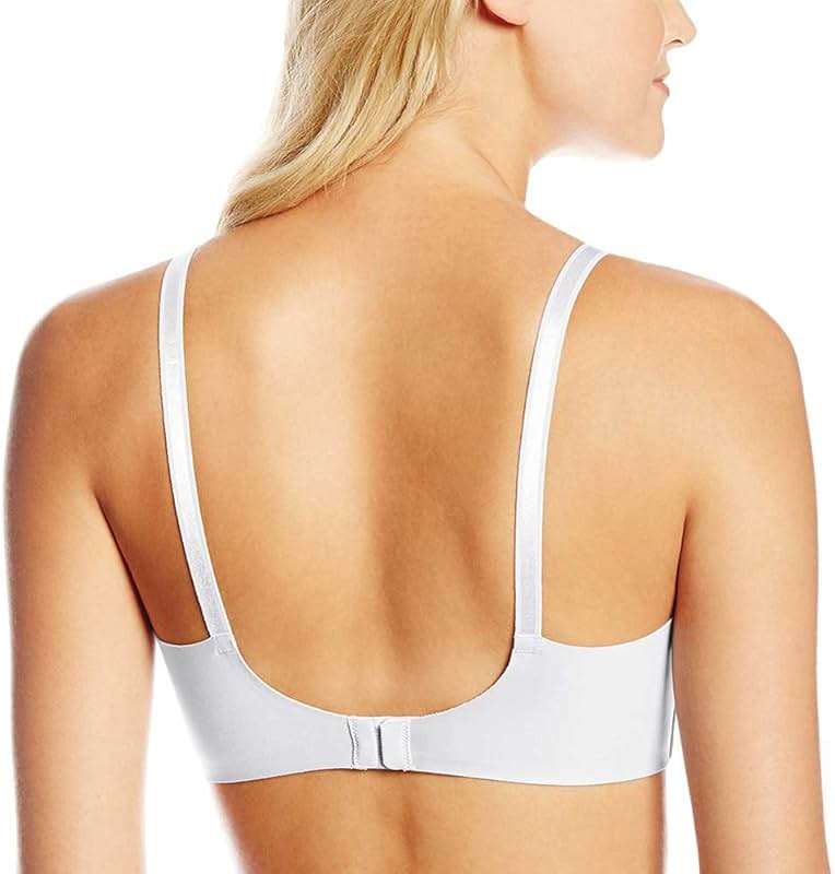 Warner's Women's No Side Effects Underarm-Smoothing Comfort Wireless Lightly Lined T-Shirt Bra 1056 - Image 2