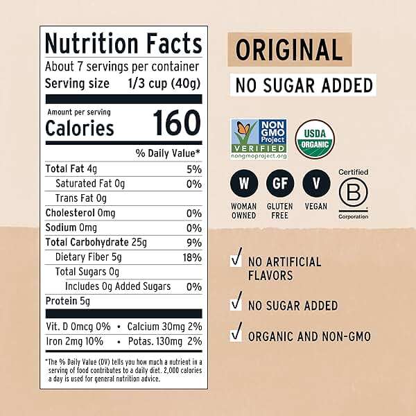 Purely Elizabeth, Oatmeal Ancient Grain Original Organic, 10 Ounce - Image 2