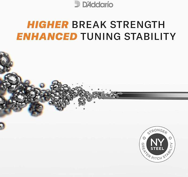 D'Addario Electric Guitar Strings, NYXL Nickel Plated, NYXL1046, Regular Light Gauge 10-46, 6-String Set, Pack of 1 - Image 4
