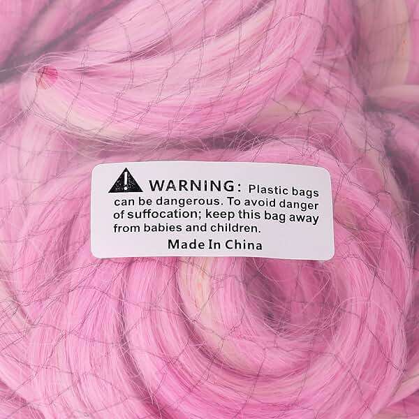 MapofBeauty Multi-color Lolita Long Curly Clip on synthetic Ponytails Cosplay Wig (Pink/Blonde) - Image 4