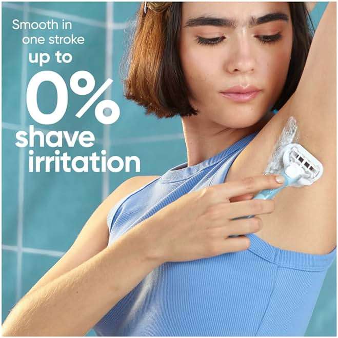 Gillette Venus Extra Smooth Womens Razor Blade Refills, 6 Count, Designed for a Close, Smooth Shave - Image 4