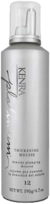 Kenra Platinum Thickening Mousse 12 | Volumizing Styler | Adds Fullness & Body | Humidity Protection Up To 48 hours | Density Plumping up tp 150% | Thermal Protection | All Hair Types - Image 1
