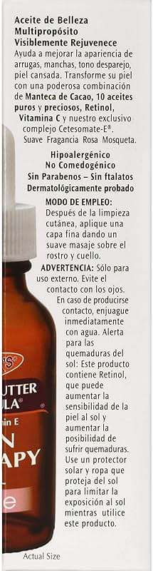 Palmer's Cocoa Butter Formula Moisturizing Skin Therapy Oil for Face with Vitamin E, C & 10 Pure Facial Oils Blend, Rosehip Oil Fragrance, 1 Ounce - Image 15