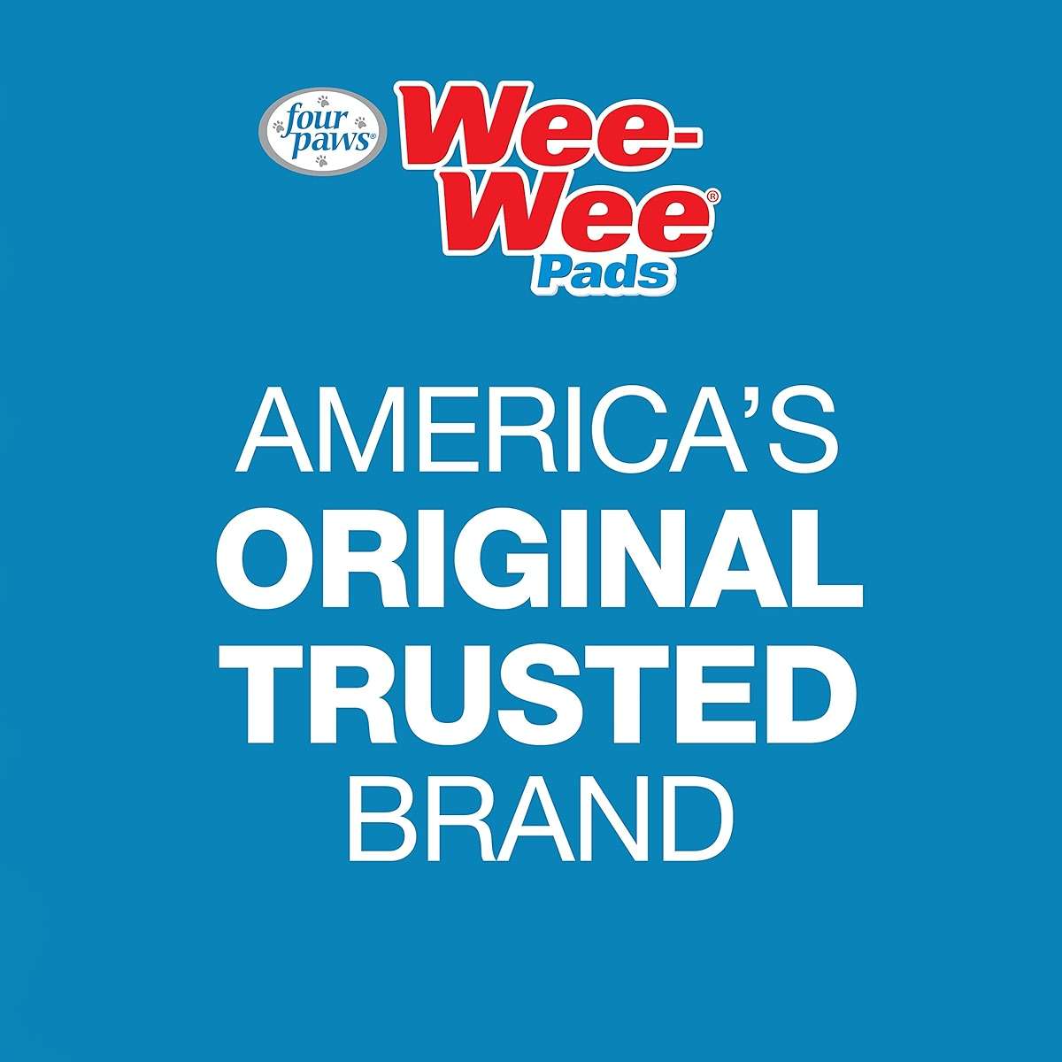 Four Paws Wee-Wee Super Absorbent Unscented Pee Pads for Dogs & Puppies with Insta-Rise Border, Leak-Proof Dog Housebreaking Potty Training Floor Protection, 24" x 24", 75 Count (Packaging May Vary) - Image 3