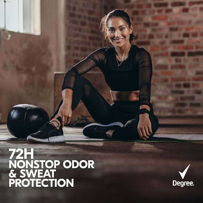 Degree Advanced Protection Antiperspirant Deodorant Shower Clean for 72-Hour Sweat & Odor Control for Women, with Body Heat Activated Technology, 2.6 oz - Image 6