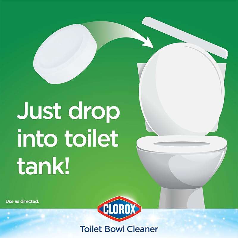 Clorox Ultra Clean Toilet Tablets Bleach 2 Count, 3.5 Oz Each (Pack May Vary) - Image 3