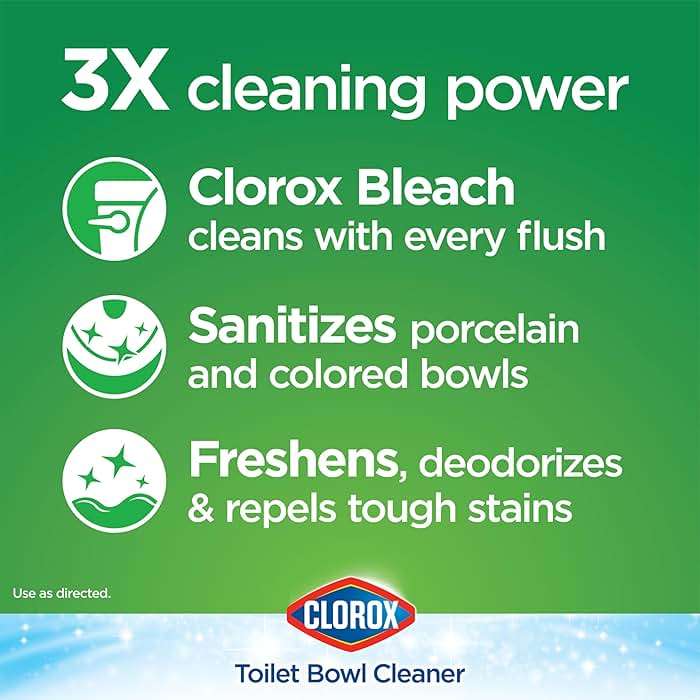 Clorox Ultra Clean Toilet Tablets Bleach 2 Count, 3.5 Oz Each (Pack May Vary) - Image 5