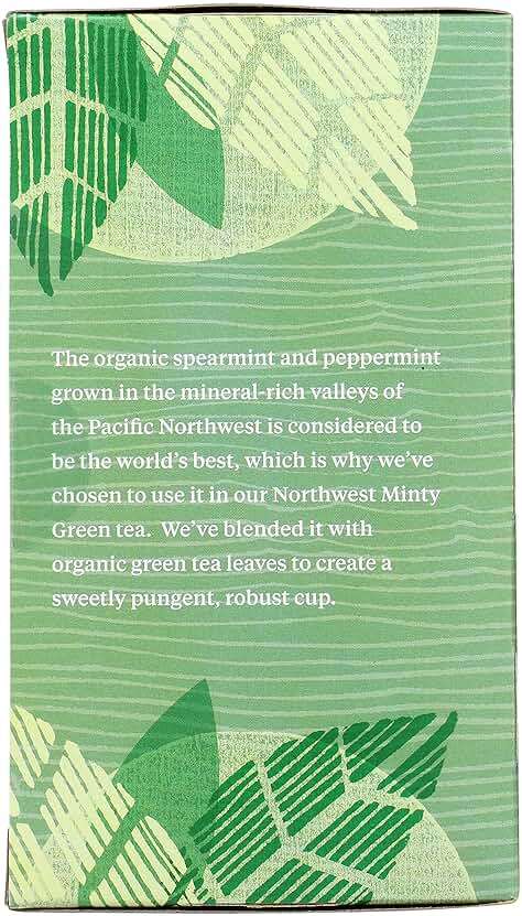 Allegro Tea, Organic Northwest Minty Green Tea Bags, 20 ct - Image 5