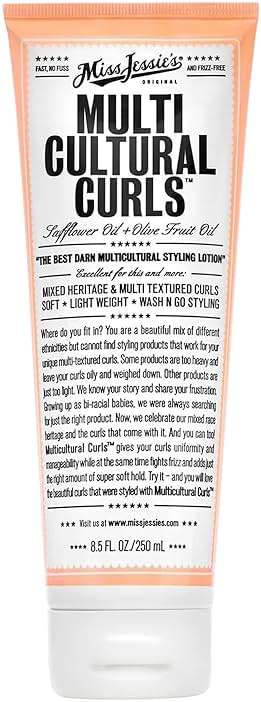 Miss Jessie's Multi Cultural Curls Unisex Cream, 8.5 Ounce (Pack of 1) - Image 1