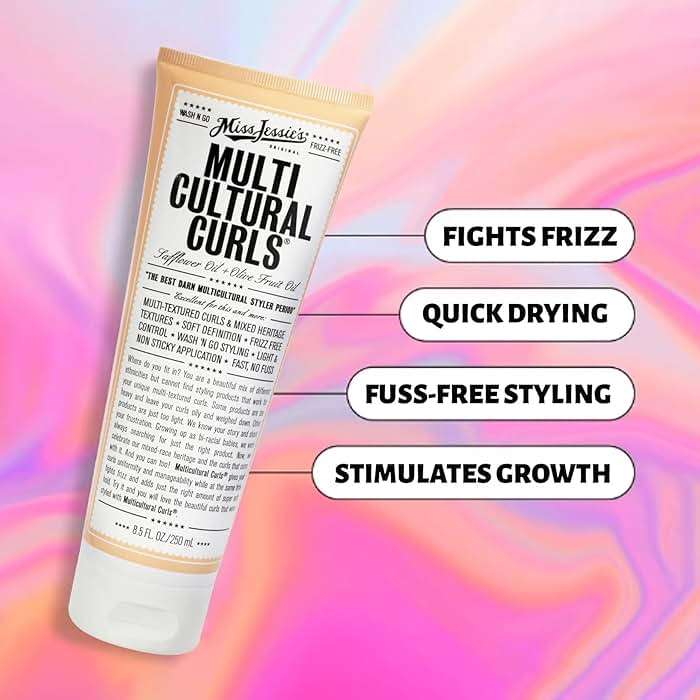 Miss Jessie's Multi Cultural Curls Unisex Cream, 8.5 Ounce (Pack of 1) - Image 2