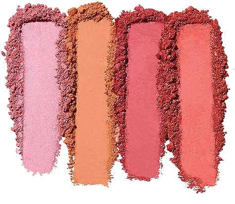 e.l.f. Cosmetics Powder Blush Palette, Four Blush Shades for Beautiful, Long-Lasting Pigment, Light - Image 3