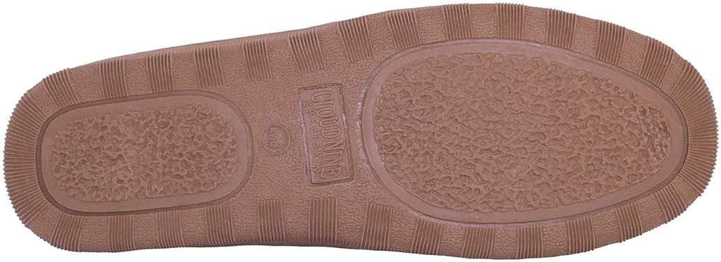 Rj's Fuzzies Cloud Nine Men’s Romeo Sheepskin House Slippers - Pull-on Suede Leather Upper with TPR Sole for Cozy Indoor & Light Outdoor Wear - Image 7
