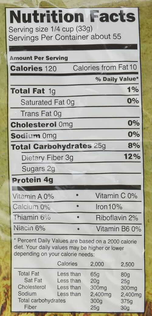 Sujata GOLD Atta - 100% Sharbati Whole Wheat Flour 4lb - Image 3