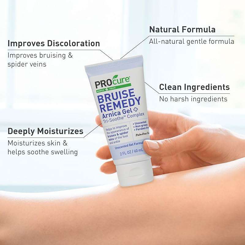PROcure Bruise Remedy Gel, Arnica Gel for Bruises and Spider Veins - Image 4