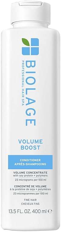 Biolage Volume Boost Conditioner - Weightless Moisture, Shine & Volume, Detangles Fine Hair, Soy Protein & Polymers, Vegan & Paraben-Free - Image 1