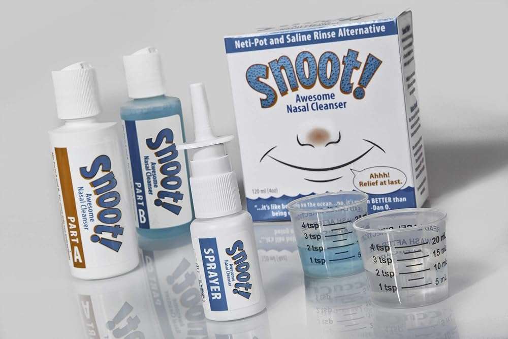 Snoot! Spray Nasal Irrigation Kit Strong Formula - Drug-Free Nasal Cleaner - Nasal Rinse Kit - 4 oz Total - Image 4