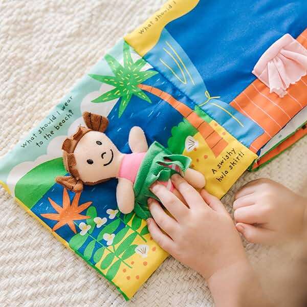 Melissa & Doug Soft Activity Baby Book - What Should I Wear? - Image 7