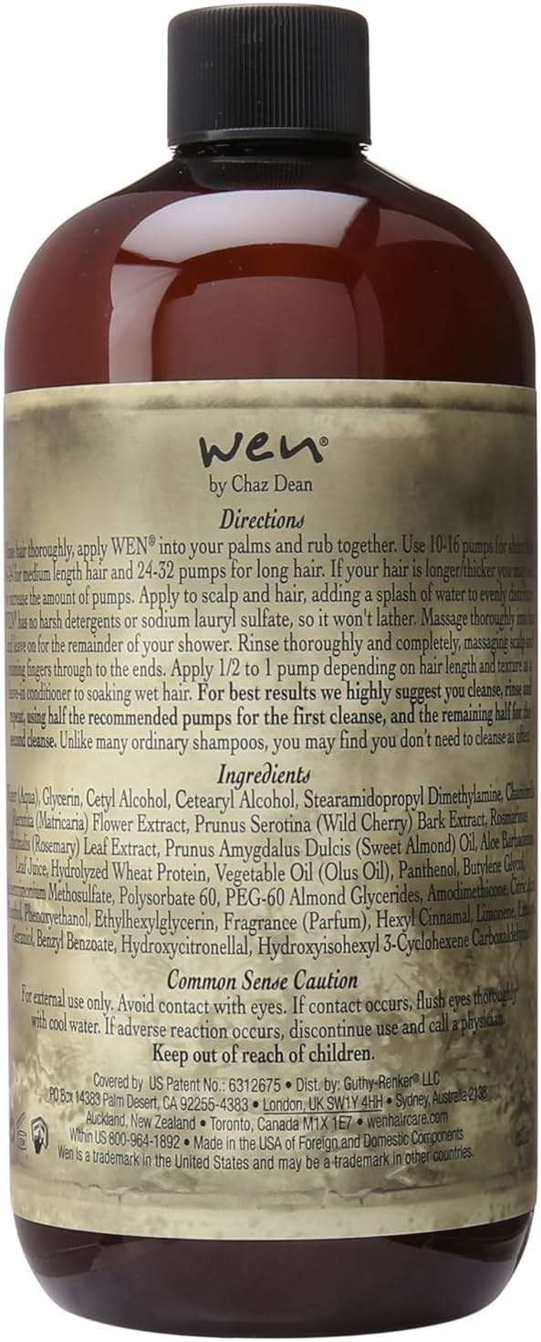 Chaz Dean Wen Cleansing Conditioner, Sweet Almond Mint, 16 Ounce - Image 2