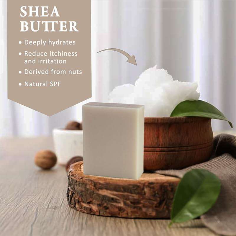 SSA Natural Goat Milk Soap Bars (3.5 OZ x Pack of 12) – Sensitive Skin Special, Pure French Triple Milled Bar Soap Enriched with Shea Butter – Moisturizing Body Soap Bars, Bath Soap for All Ages - Image 4