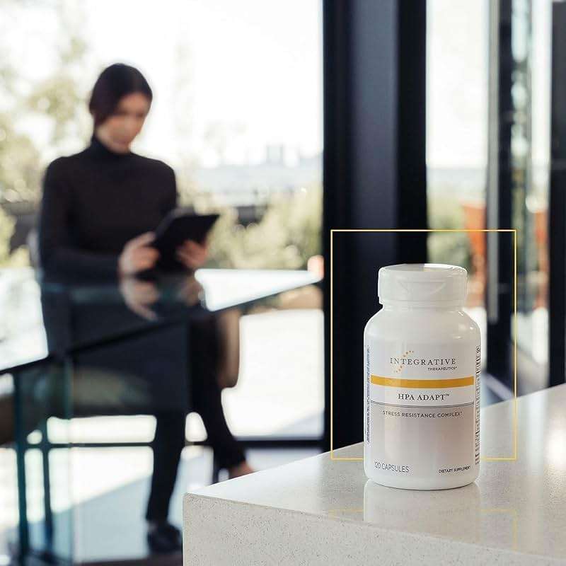 Integrative Therapeutics HPA Adapt - Adaptogenic Supplement for Stress Support* - Includes Ashwagandha, Rhodiola & Other Adaptogenic Herbs* - Vegan, Dairy-Free & Gluten-Free - 120 Capsules - Image 5