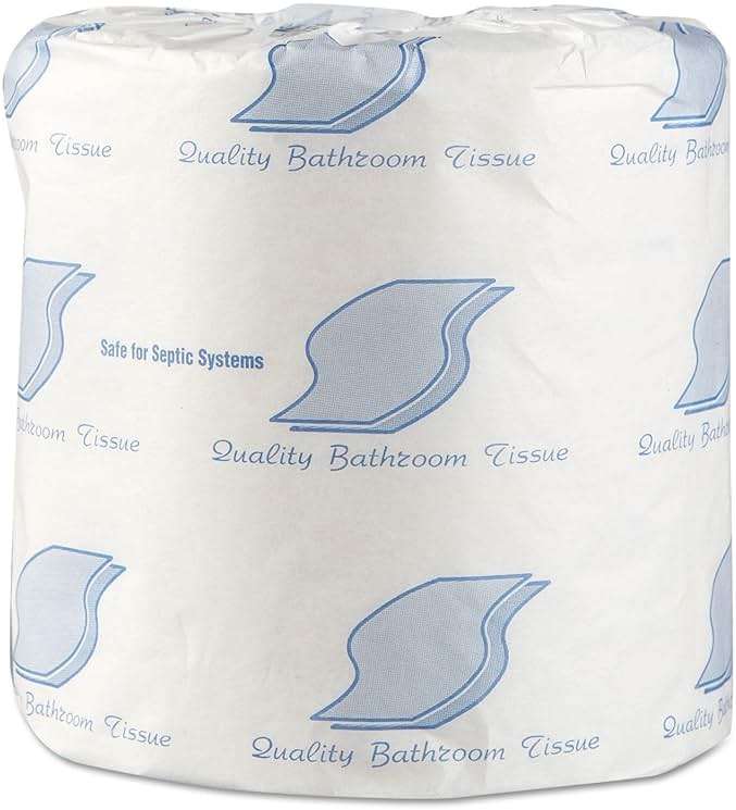 GEN 218 Standard Bath Tissue, 1-Ply, 1000 Sheets (Case of 96 Rolls) - Image 5