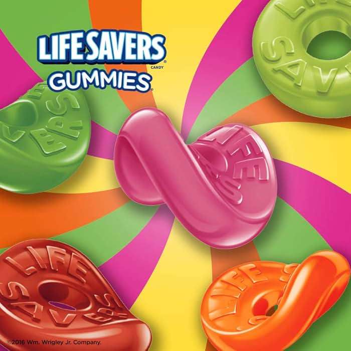 LIFE SAVERS Exotics Gummy Candy, 7 oz Bag - Image 4