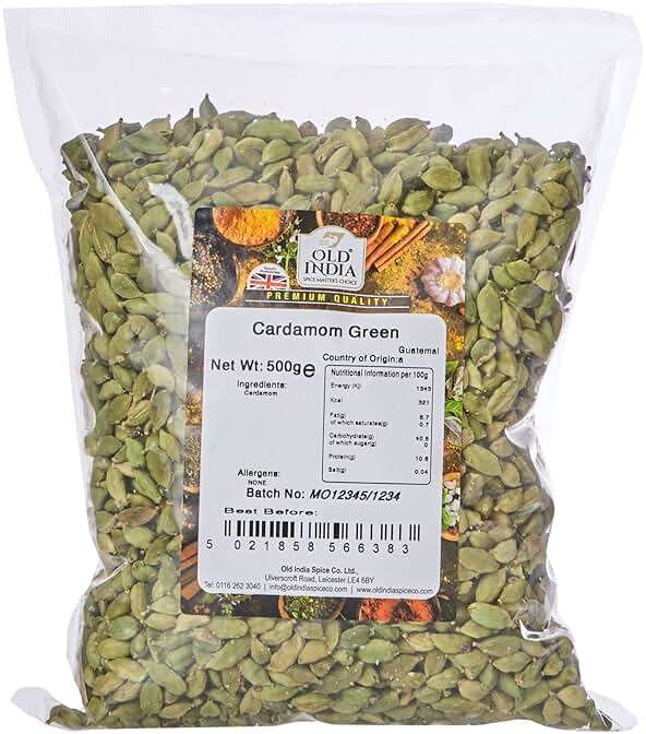 Old India Green Cardamom Pods 500 g - Image 2