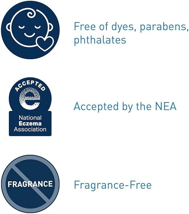 CeraVe Baby Lotion, Gentle Baby Skin Care with Ceramides, Niacinamide & Vitamin E, Fragrance, Paraben, Dye & Phthalates Free, Lightweight Moisturizer, 8 Ounce, Packaging May Vary - Image 4