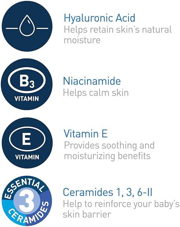 CeraVe Baby Lotion, Gentle Baby Skin Care with Ceramides, Niacinamide & Vitamin E, Fragrance, Paraben, Dye & Phthalates Free, Lightweight Moisturizer, 8 Ounce, Packaging May Vary - Image 5
