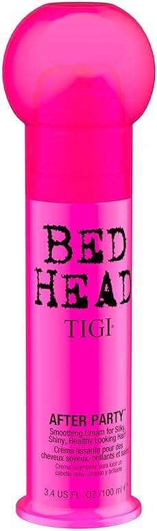 TIGI Bed Head After Party Super Smoothing Cream – Anti Frizz Hair Styling Product, Humidity Protection for Frizzy, Dull, or Coarse Hair, 3.4 fl oz, 2 Pack - Image 2