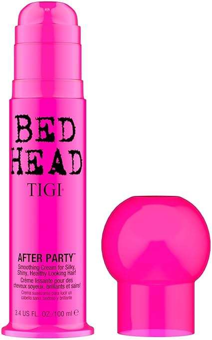 TIGI Bed Head After Party Super Smoothing Cream – Anti Frizz Hair Styling Product, Humidity Protection for Frizzy, Dull, or Coarse Hair, 3.4 fl oz, 2 Pack - Image 4
