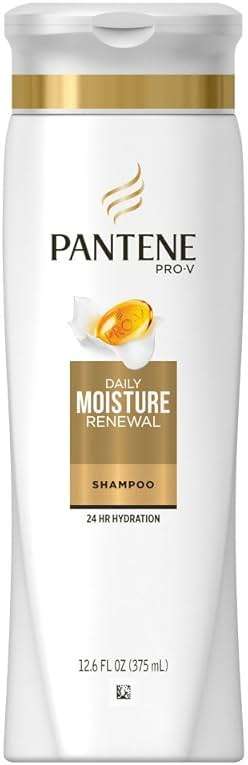 Pantene Shampoo Daily Moisture Renewal 12.6 Ounce (3 Pack) - Image 1