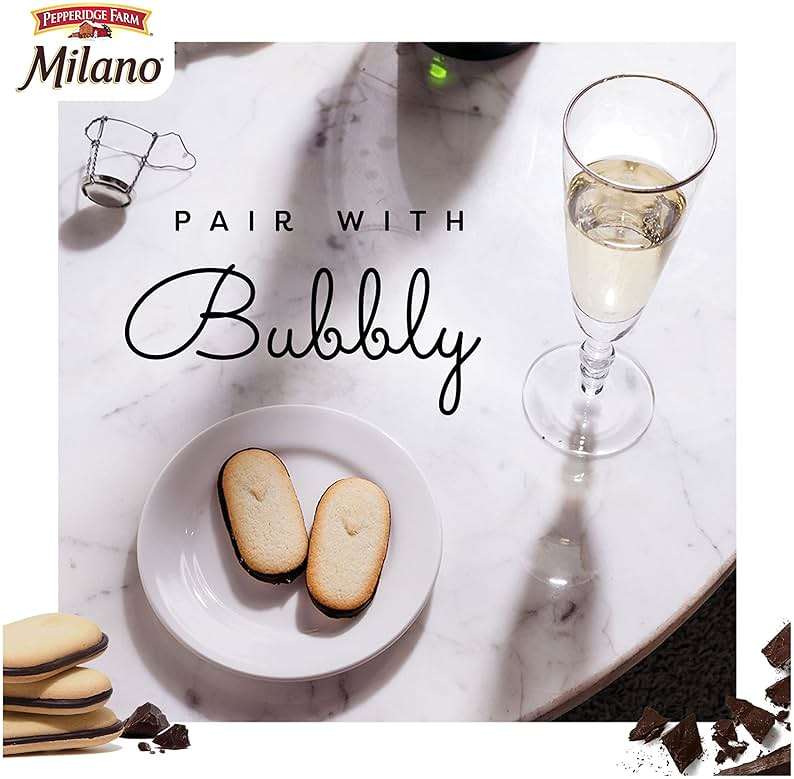 Pepperidge Farm Milano Cookies, Raspberry Chocolate, 7 oz. Bag - Image 5