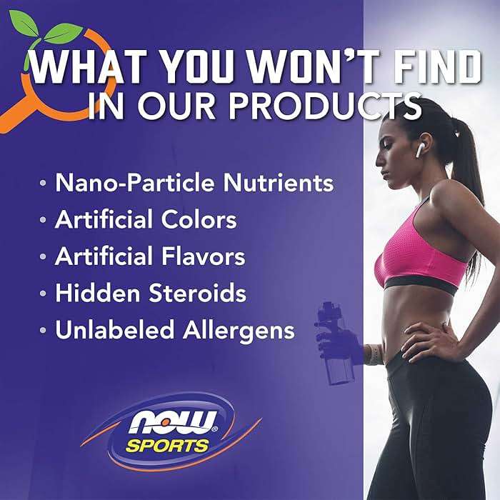 NOW Foods Sports Nutrition, Pea Protein 24 g, Fast Absorbing, Unflavored Powder, 7-Pound - Image 6