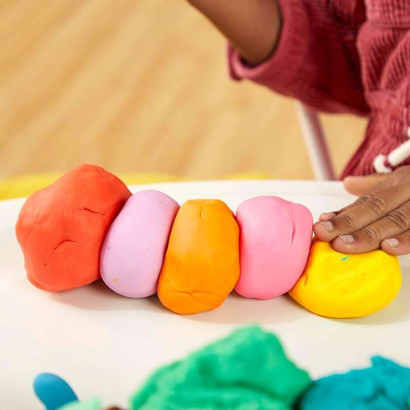 Play Doh Modeling Compound 10-Pack Case of Assorted Colors, Non-Toxic 2 oz. Cans, Back to School Gifts, Prizes, & Party Favors, Preschool Toys for Kids, Ages 2+ (Amazon Exclusive) - Image 4