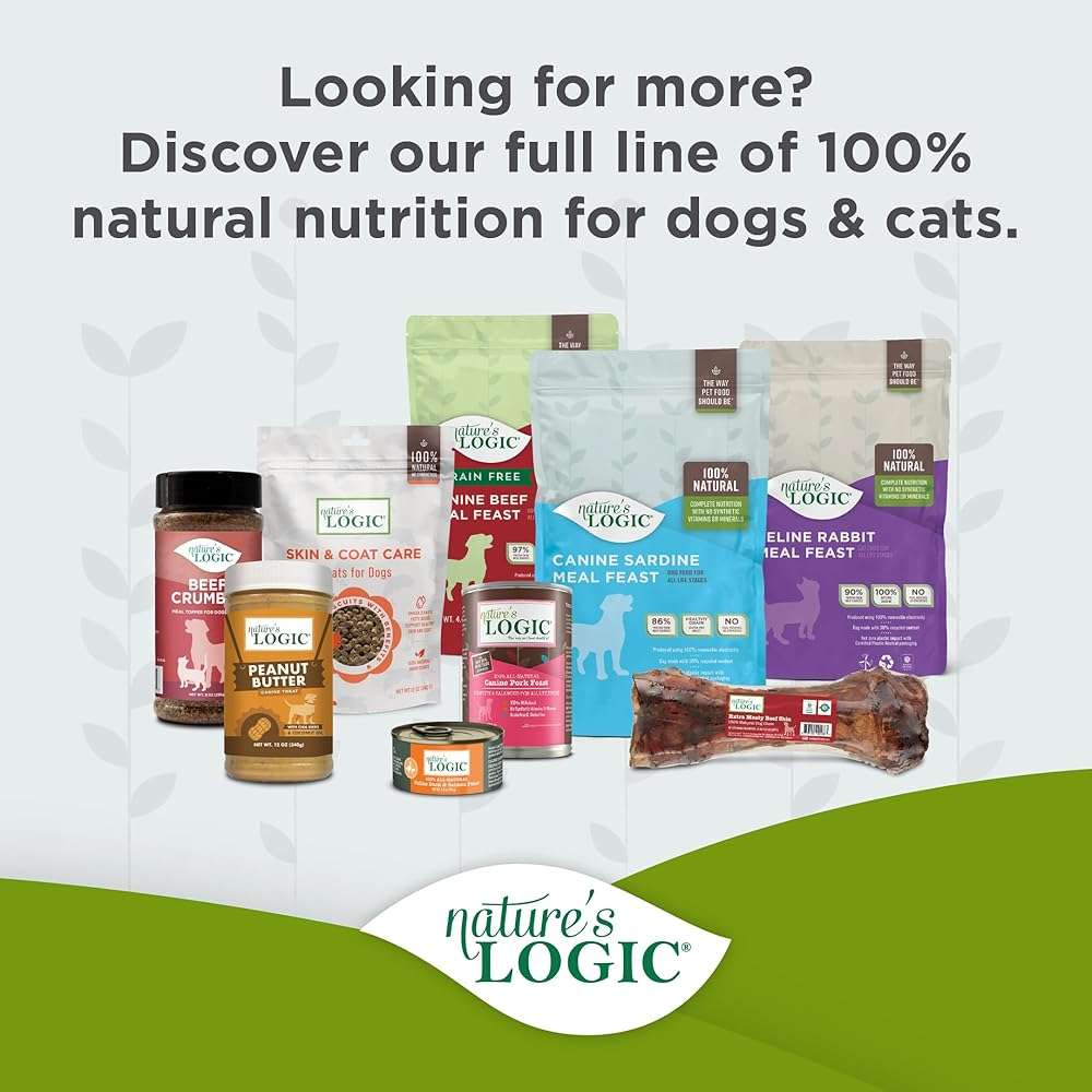 NATURE'S LOGIC Beef Lung Dog & Cat Treats - 100% Natural Midwest USDA Beef Source - Roasted Treats for Dogs and Cats - No Synthetics - 78% Protein - Beef Lung Treat, 1lb - Image 7