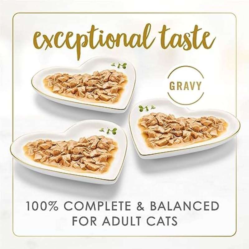Purina Fancy Feast Gravy Lovers Poultry and Beef Grilled Gourmet Wet Cat Food Variety Pack - (Pack of 30) 3 oz. Cans - Image 4