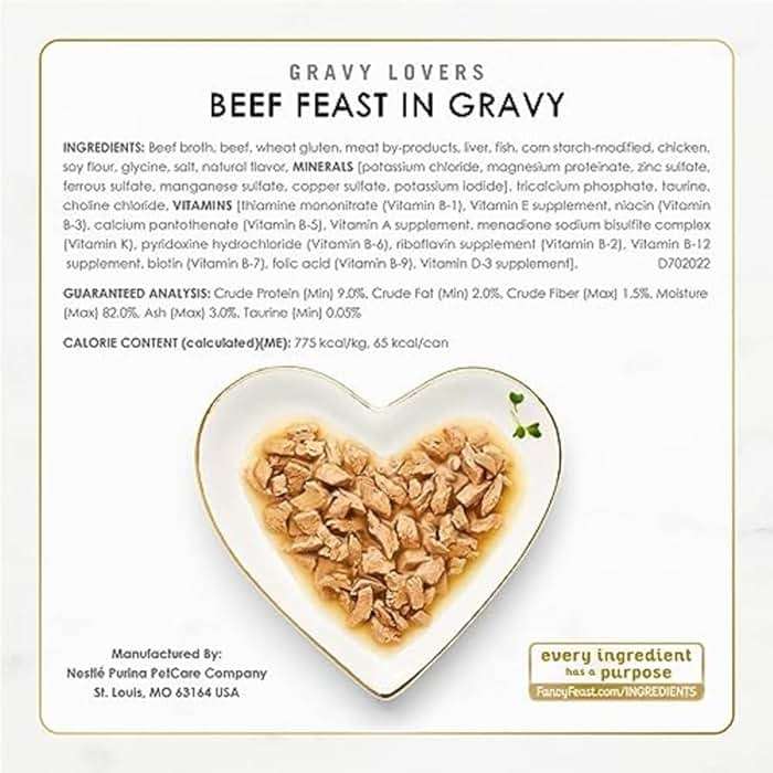 Purina Fancy Feast Gravy Lovers Poultry and Beef Grilled Gourmet Wet Cat Food Variety Pack - (Pack of 30) 3 oz. Cans - Image 8