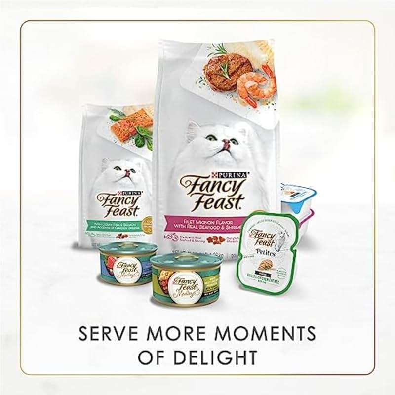Purina Fancy Feast Gravy Lovers Poultry and Beef Grilled Gourmet Wet Cat Food Variety Pack - (Pack of 30) 3 oz. Cans - Image 9
